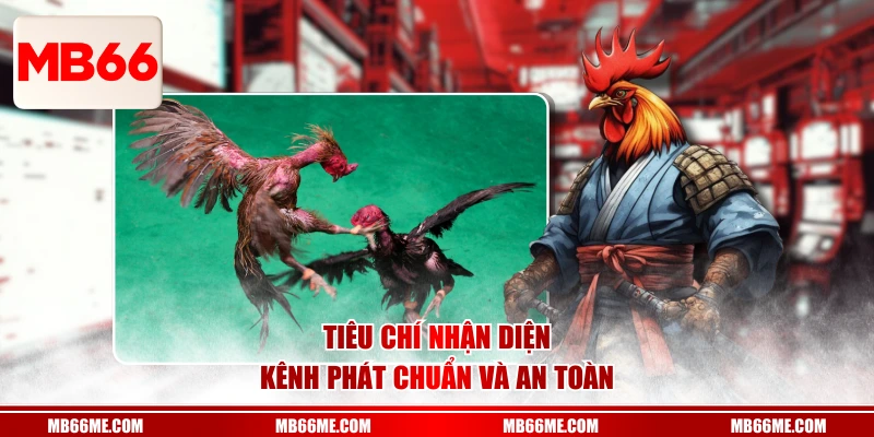 Tiêu chí nhận diện kênh phát chuẩn và an toàn