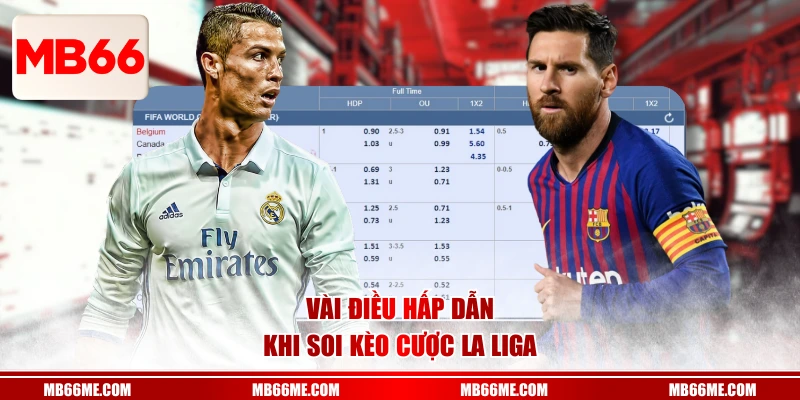 Vài điều hấp dẫn khi soi kèo cược La Liga